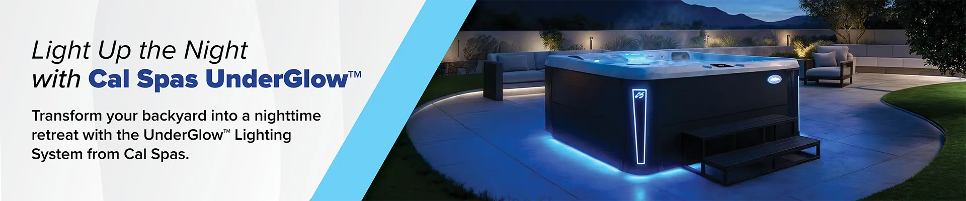 Calspas hot tub being used in a family setting - Yorba Linda