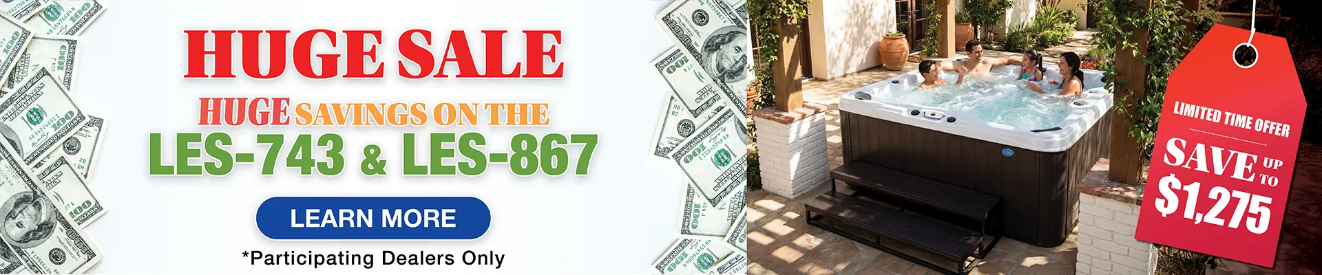 Calspas hot tub being used in a family setting - Yorba Linda