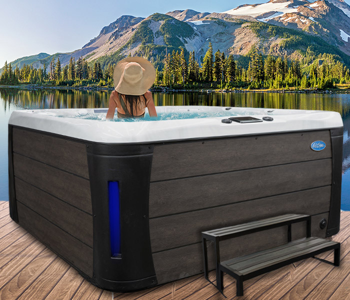 Calspas hot tub being used in a family setting - hot tubs spas for sale Yorba Linda